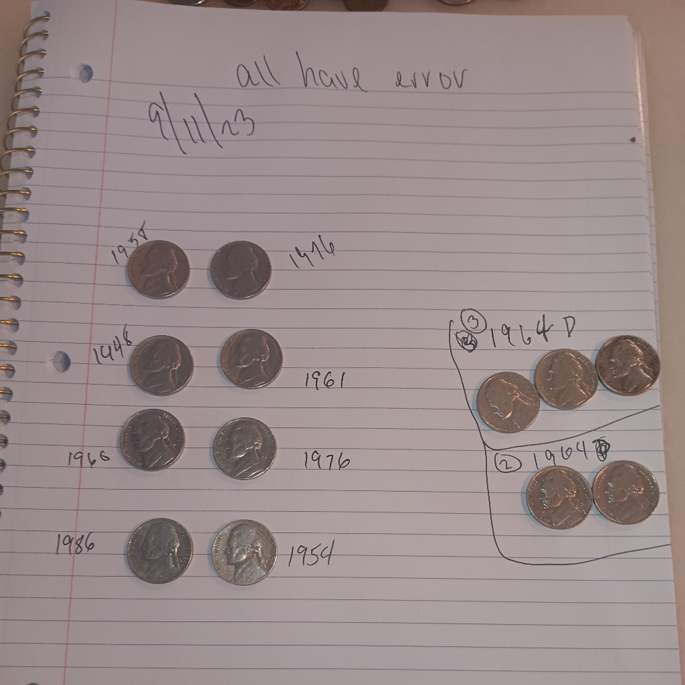 Error coin
